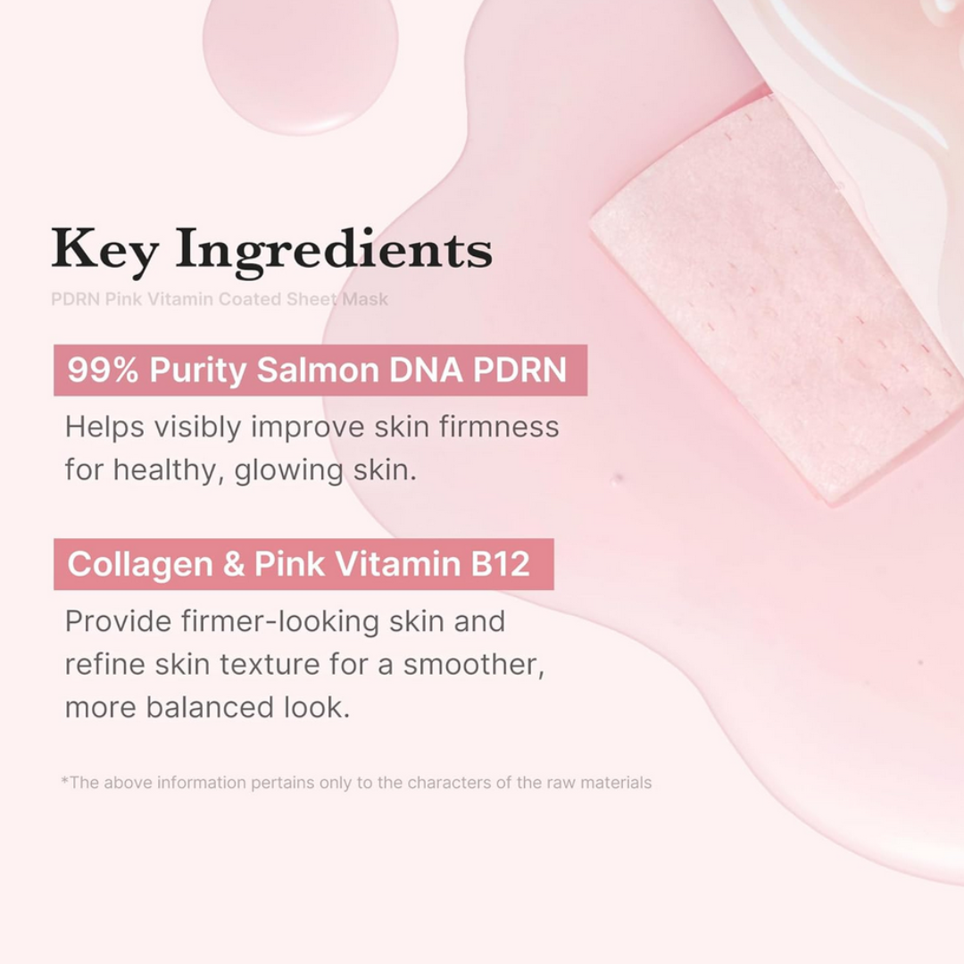 Medicube PDRN Pink Vita Coating Mask 22g X 1pc