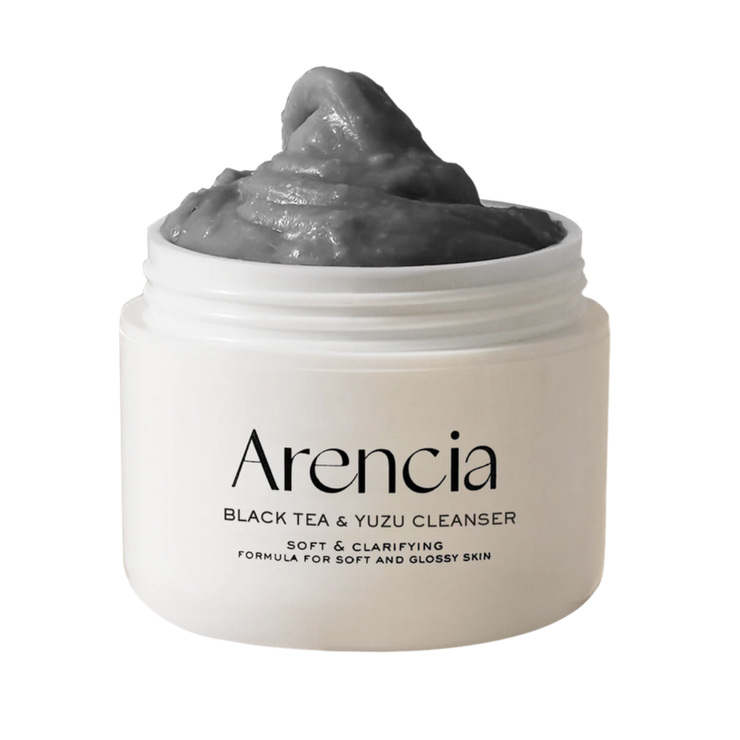 ARENCIA Black Tea &amp; Yuzu Rice Mochi Cleanser 120g