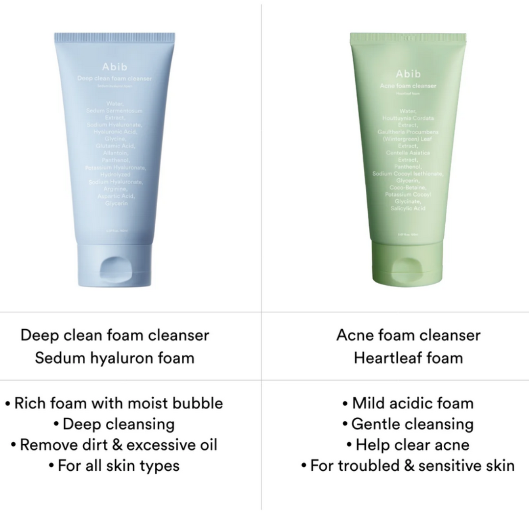 Abib Deep Clean Foam Cleanser Sedum Hyaluron Foam 150ml