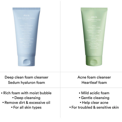 Abib Acne foam cleanser Heartleaf foam 150ml
