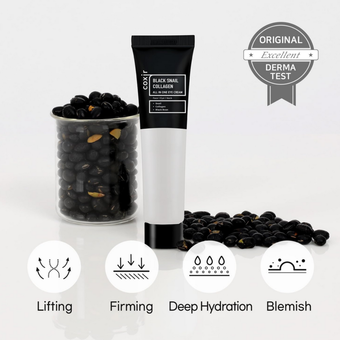 Coxir Black Snail Collagen All In One Eye Cream 30ml