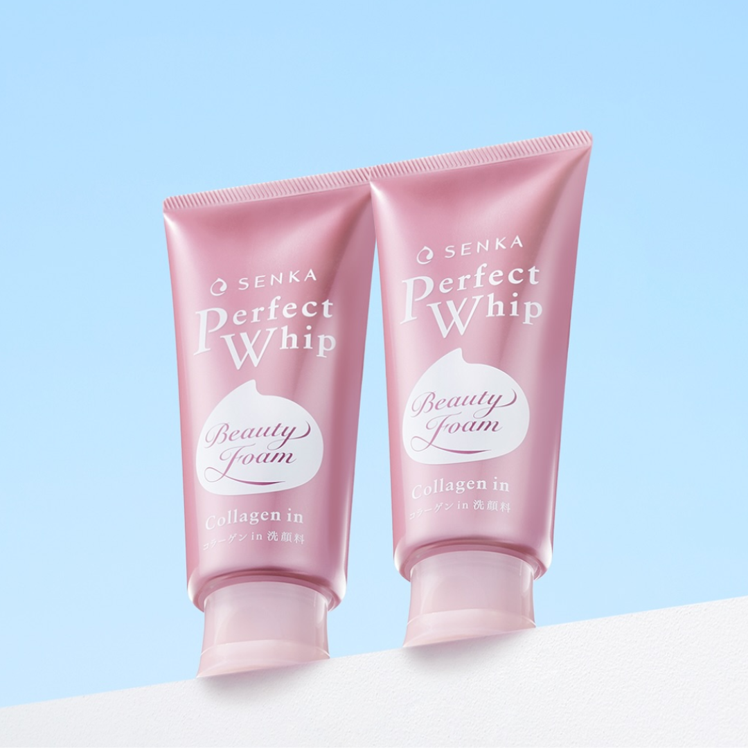 Shiseido Senka Perfect Whip Berry Bright Beauty Face Foam 120g