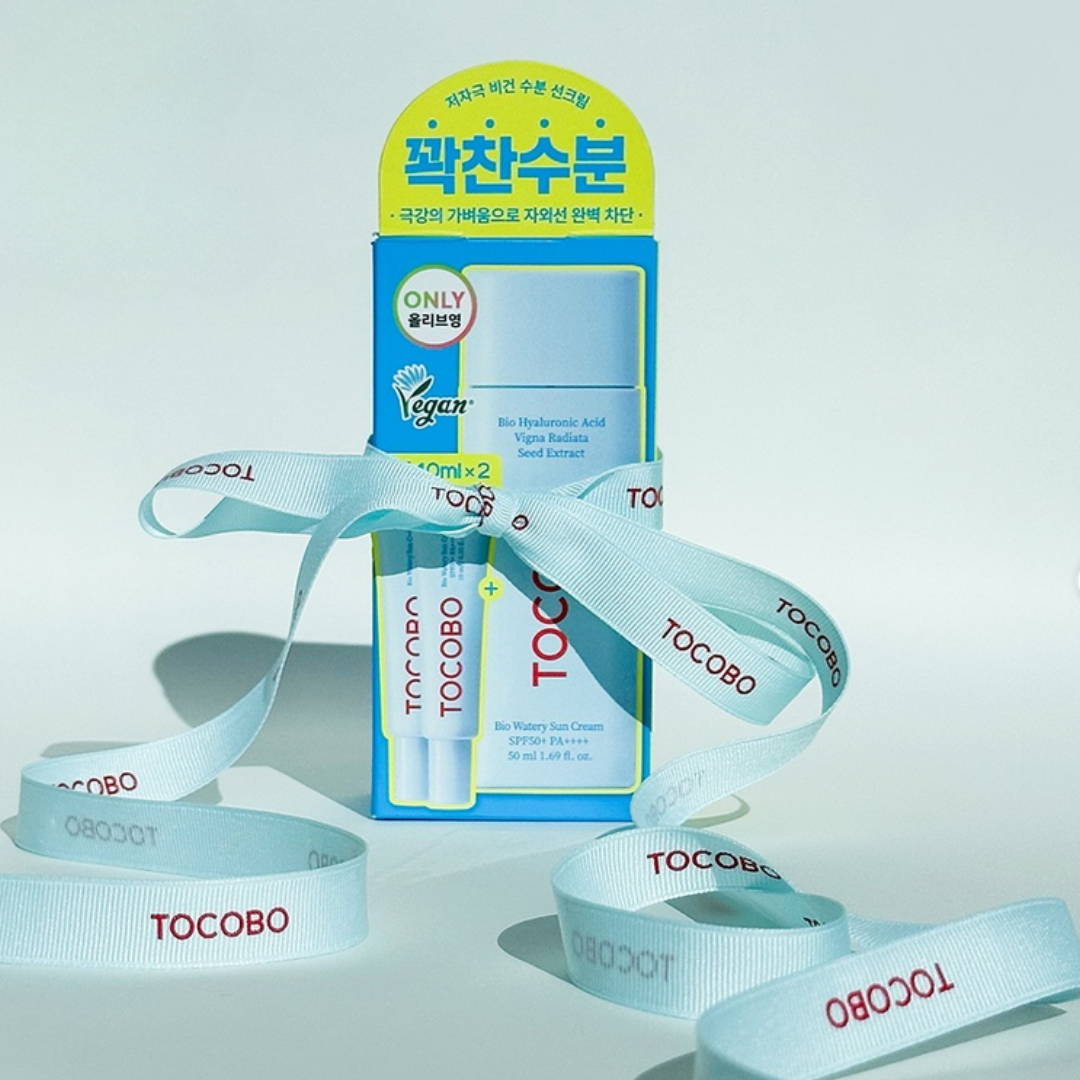 TOCOBO Bio Watery Sun Cream + Deluxe Set